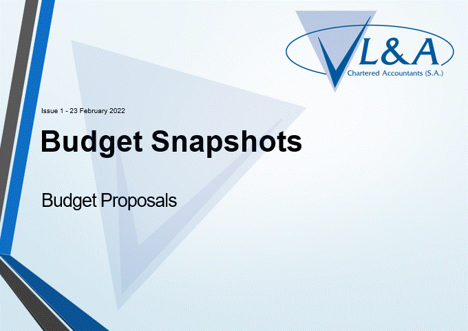 VLA Budget Speech 2022/2023 Highlights